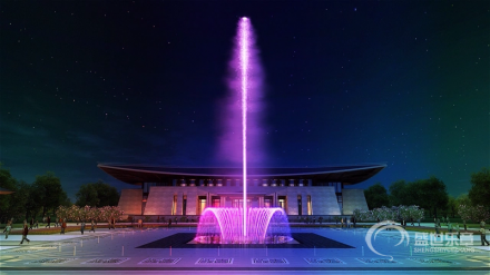 石榴集团文安展示中心音乐喷泉设计方案